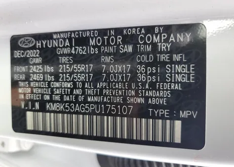 KM8K53AG5PU175107